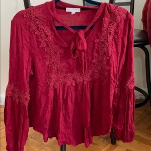 Boho chic blouse
